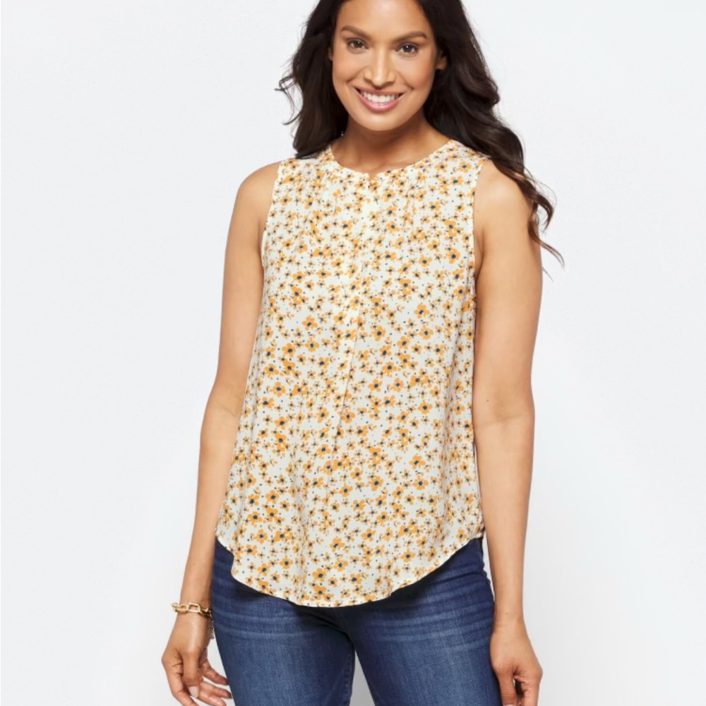 Elegant Cream and Gold Blouse